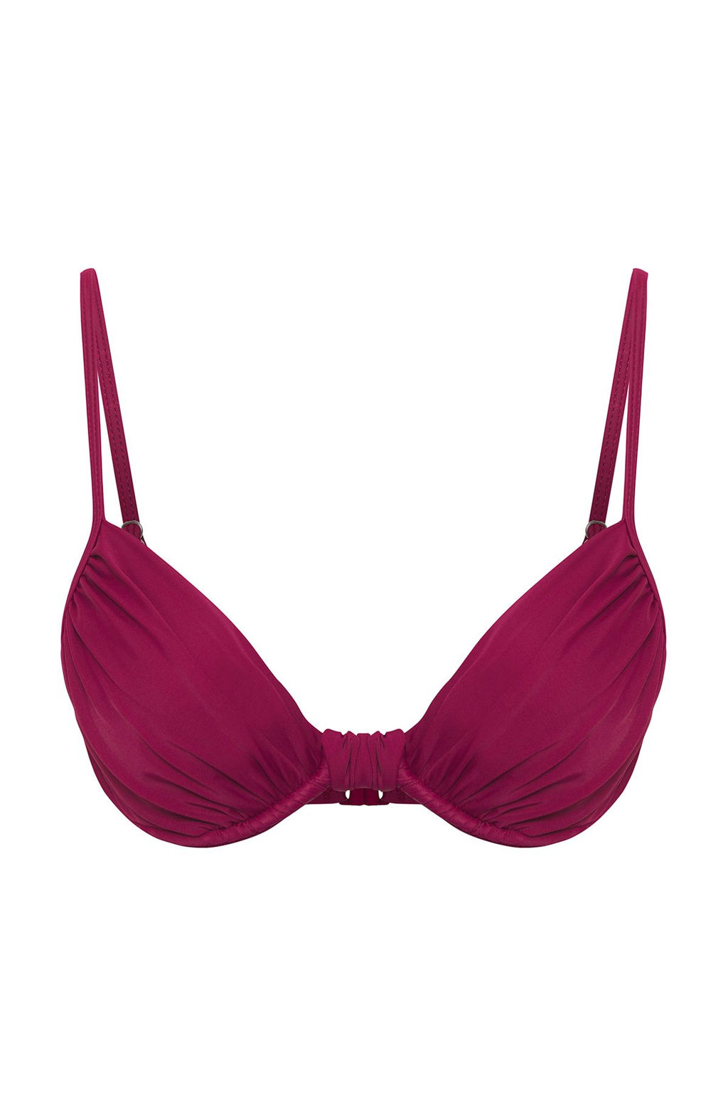 TRENDYOLMILLA Siyah Balkonet Drapeli Bikini Ustu TBESS25BU00000  фото 8