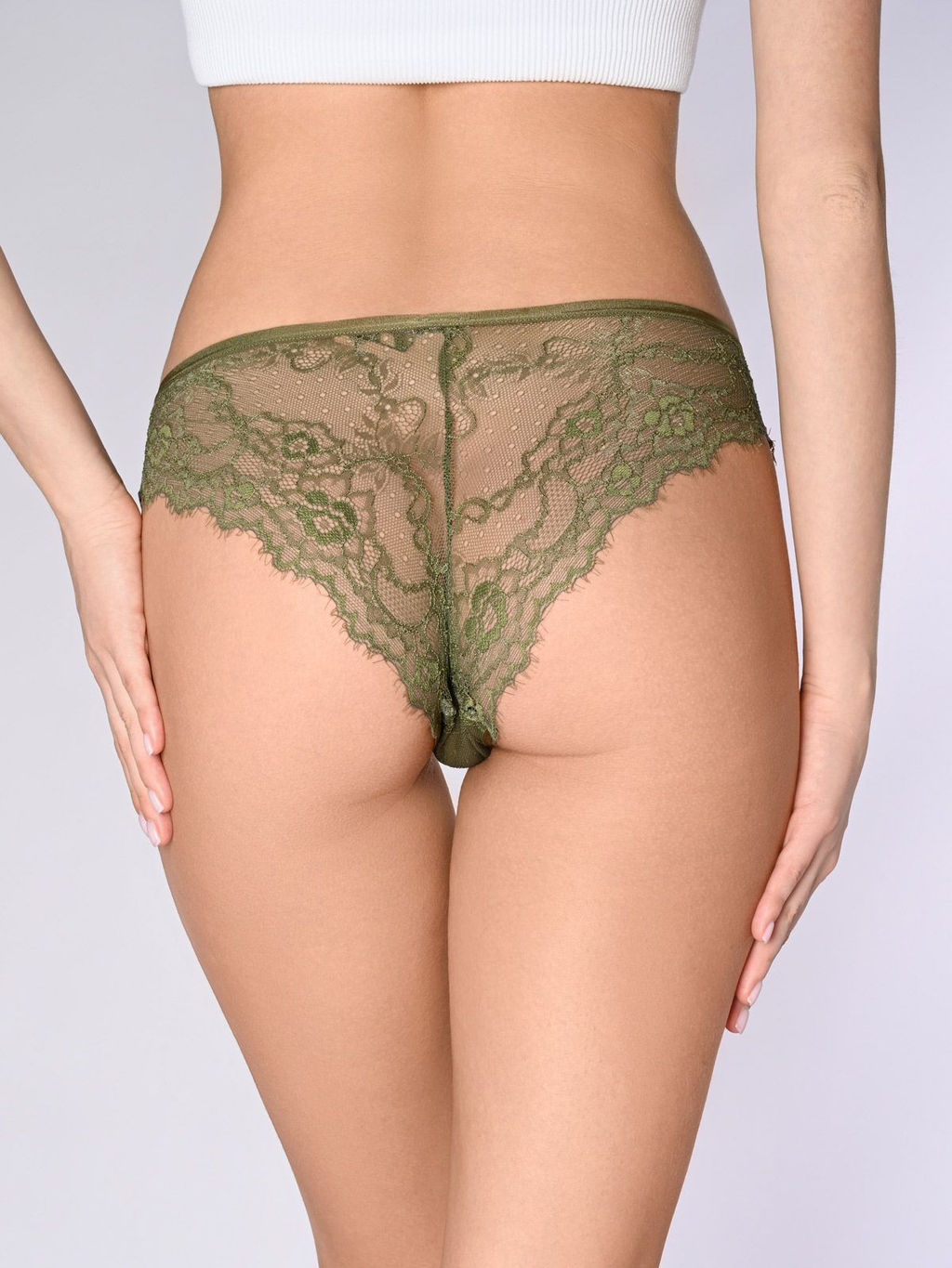 Женские трусы слипы Indefini (Арт.148000-1041LUS)  фото 4