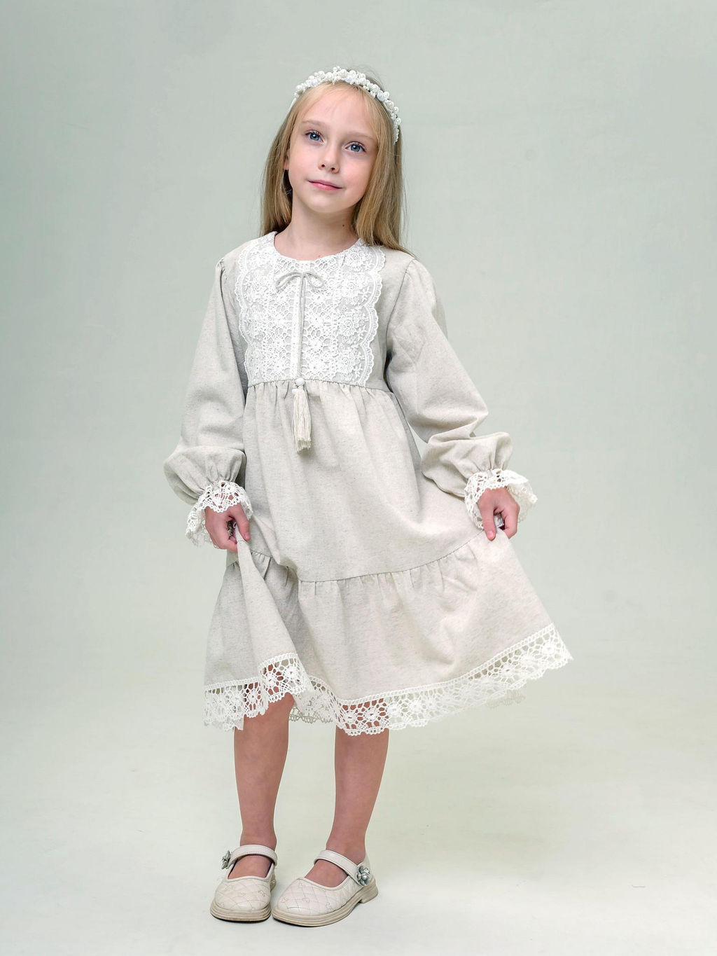 Л24-15 платье для девочки Кантри