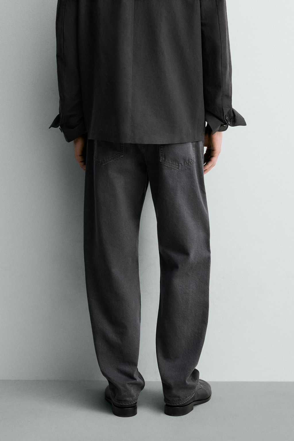 JEANS STRAIGHT FIT LIMITED EDITION / Azul / Gris - Zara фото 3