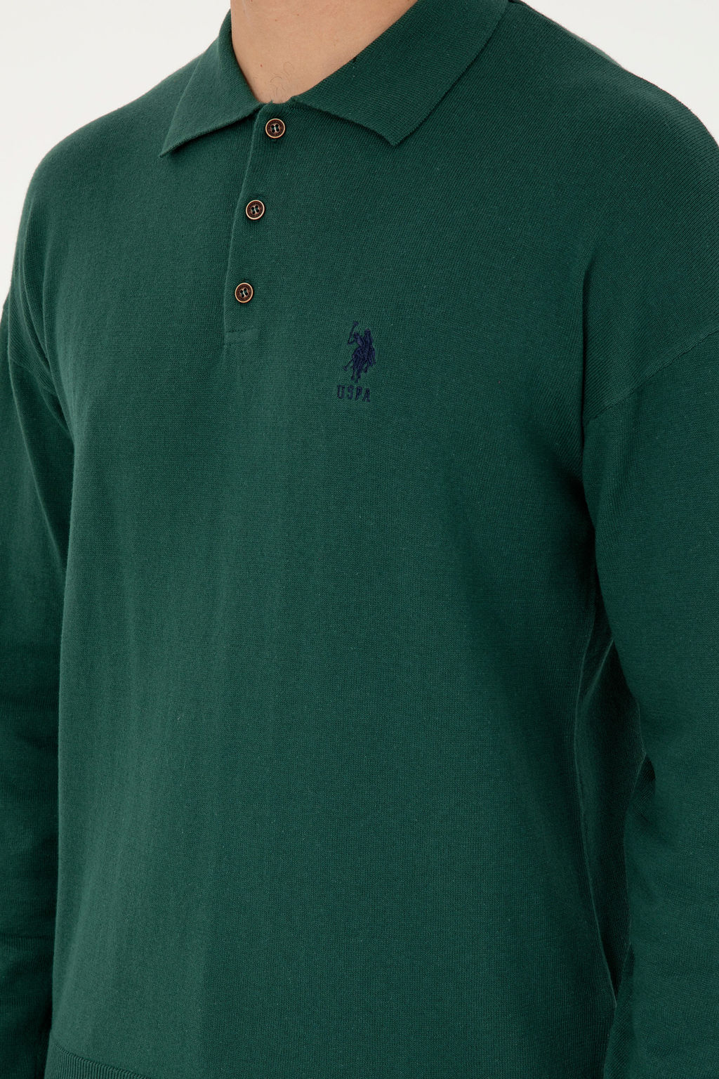 Erkek Koyu YeЕil Basic Kazak - U.s. polo assn фото 7