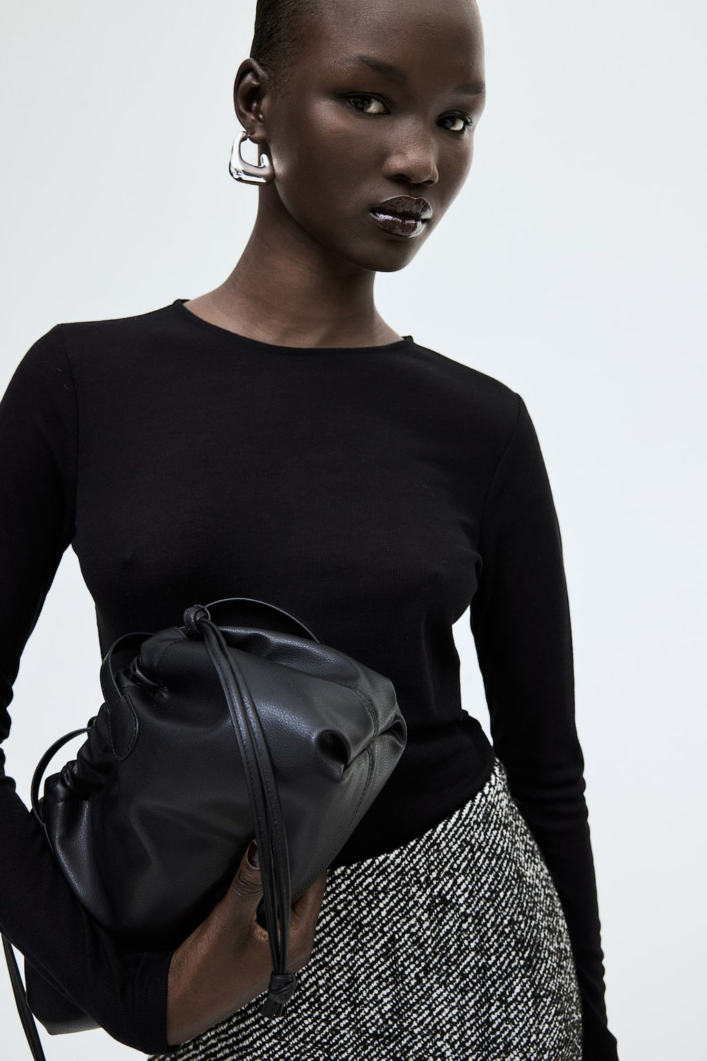 Top en punto transparente - H&m фото 3