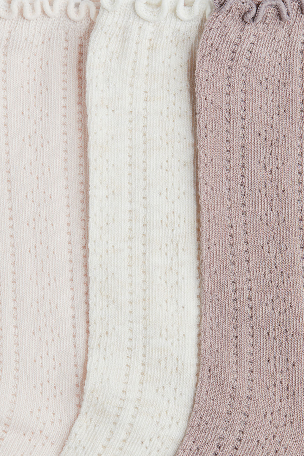 Pack de 3 calcetines en punto pointelle - H&m фото 4