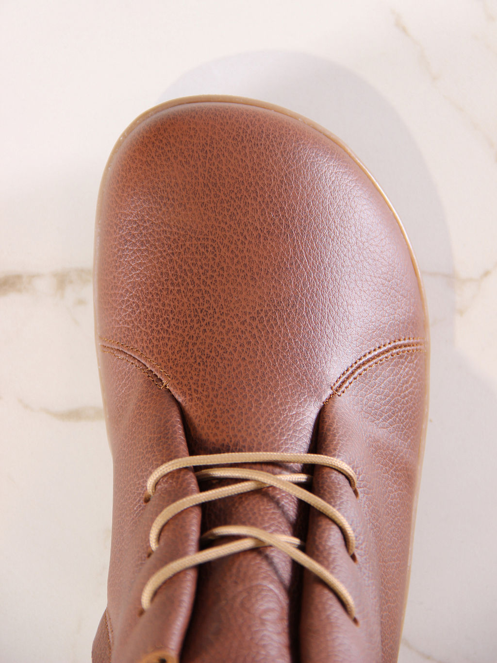 Босоногие ботинки 352.NATAbr.Коньяк/мех