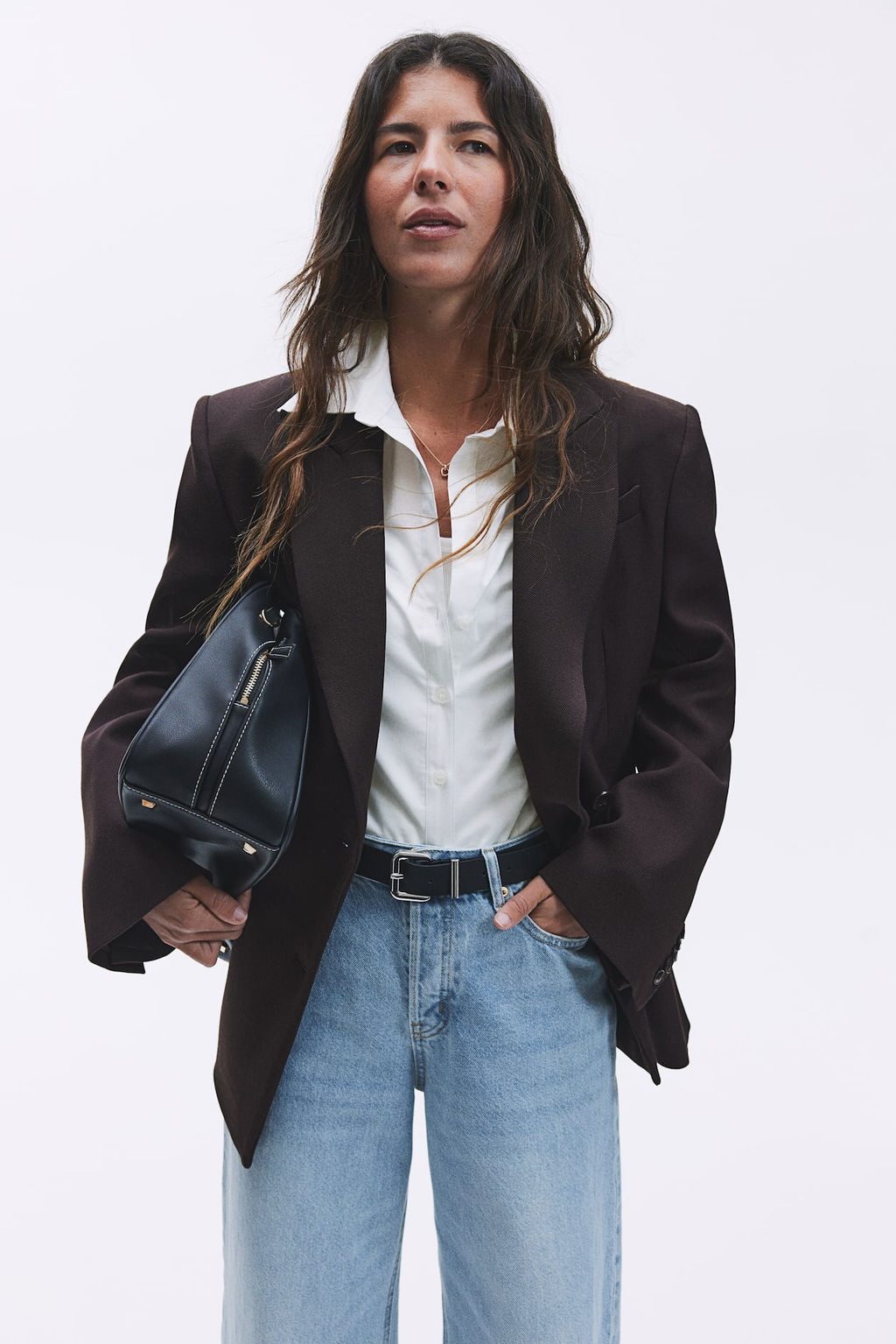 Camisa de algodon elastico - H&m фото 3