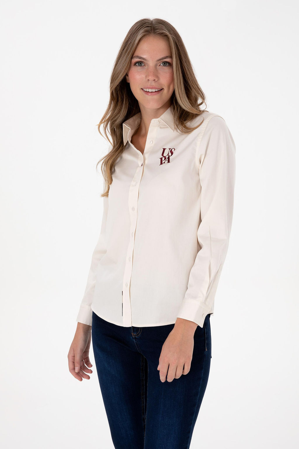 Kad_n BEYAZ Uzun Kollu G_mlek Sepette S_rpriz _ndirim - U.s. polo assn фото 8