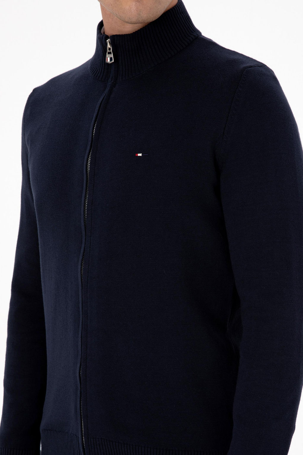 Erkek Slim Fit Lacivert Basic Triko H_rka Sepette S_rpriz _ndirim - U.s. polo assn фото 7