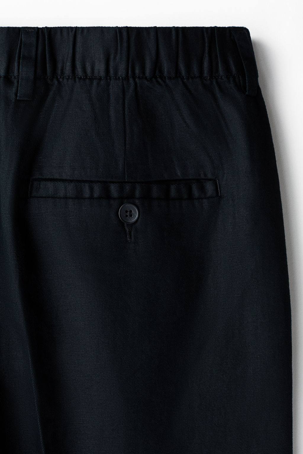 Pantal?n en mezcla de lino Loose Fit - H&m фото 11