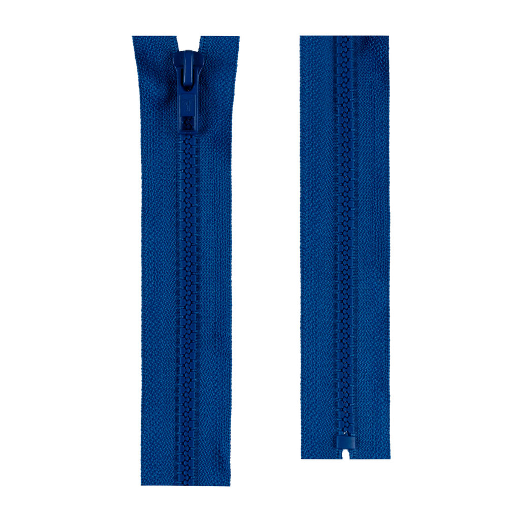 Молния Трактор GAMMA KIT-S №7 16 см 40 см Тип 5 3 шт неразъёмная разъёмная однозамковая №337 ярко-синий