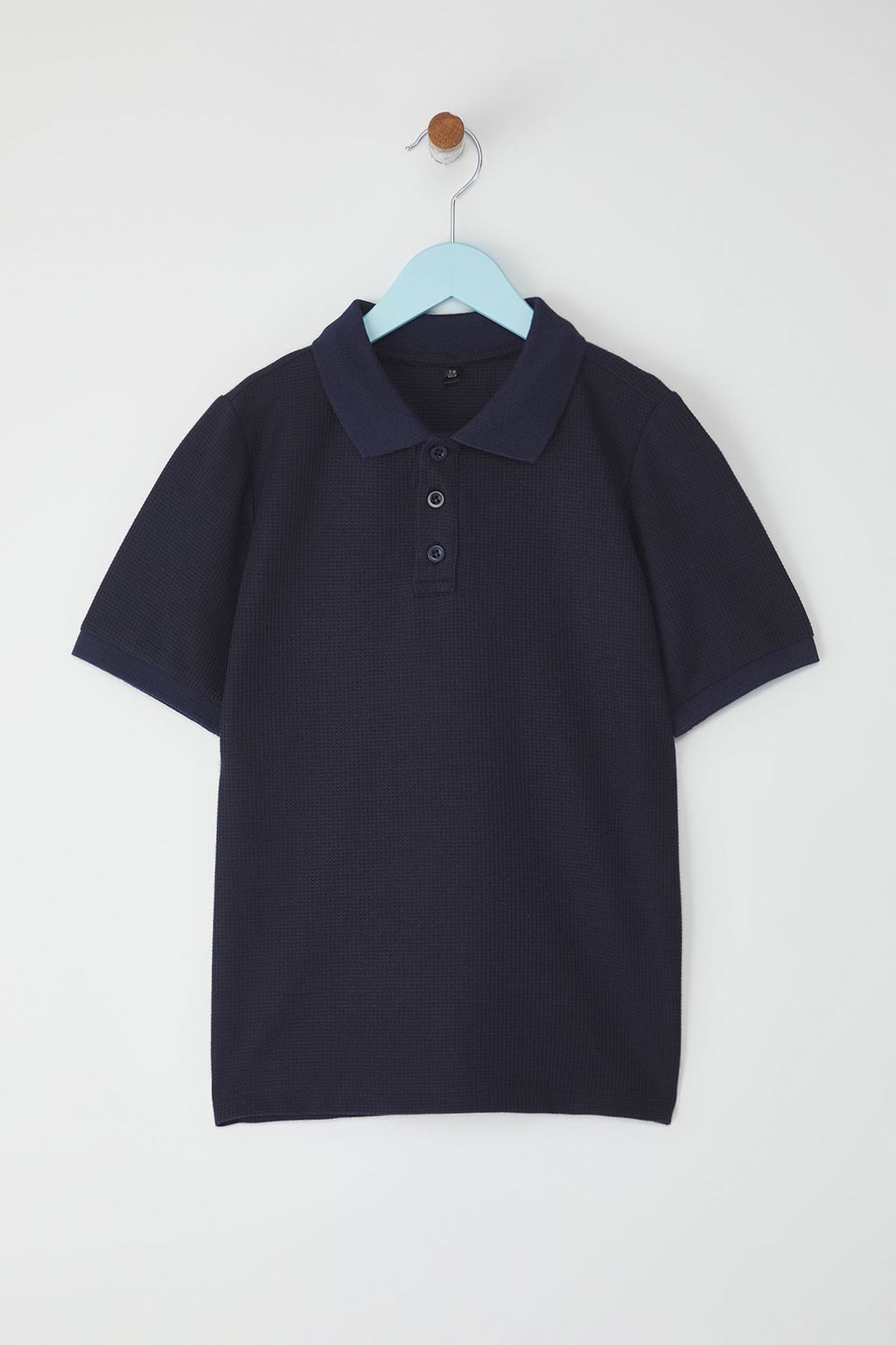 Yesil Erkek Cocuk Basic Regular/Normal Kal?p Polo Yaka K?sa Kol Orme T-Shirt TKDSS25TS00076 - Trendyolmilla фото 5