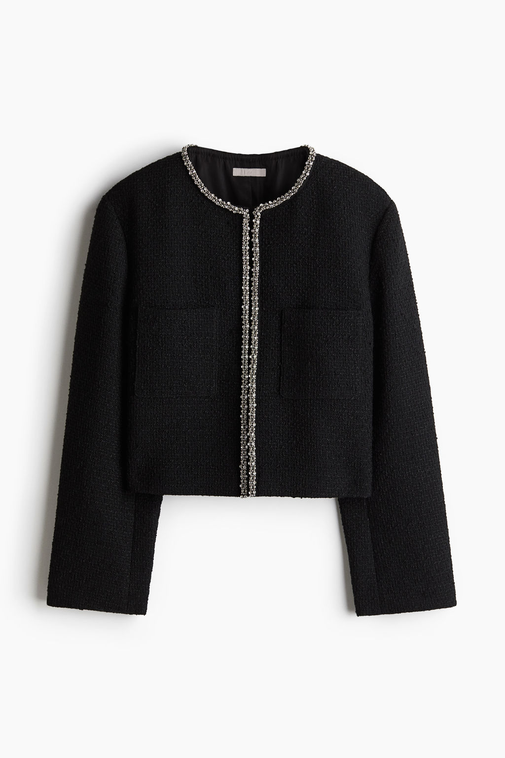 Chaqueta de boucle con strass - H&m фото 8