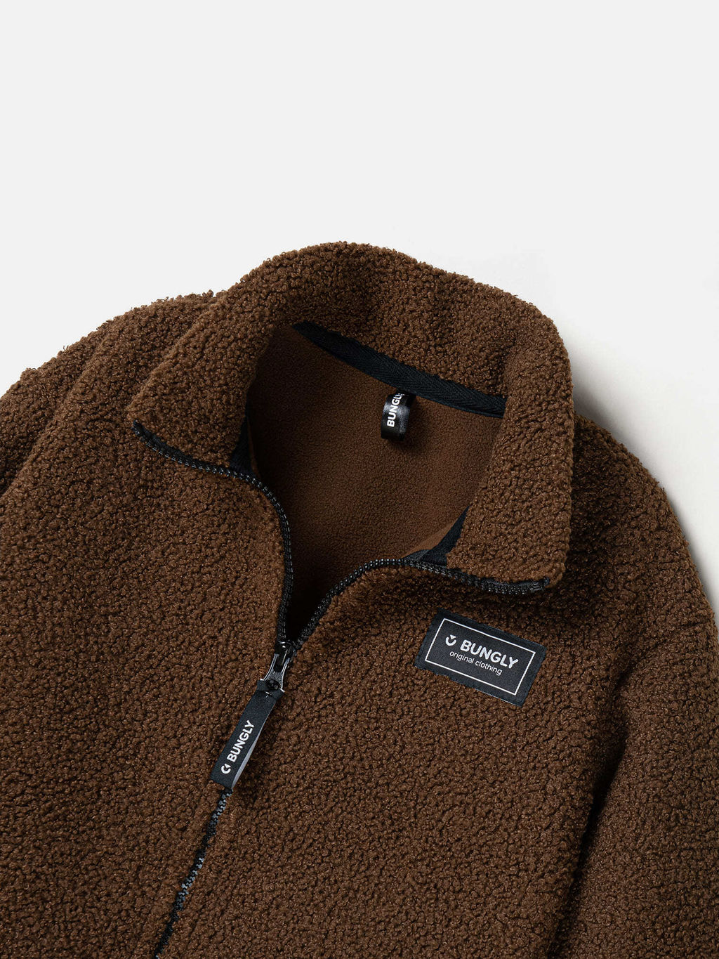 Толстовка букле Шоколад утепленная - Bungly фото 4