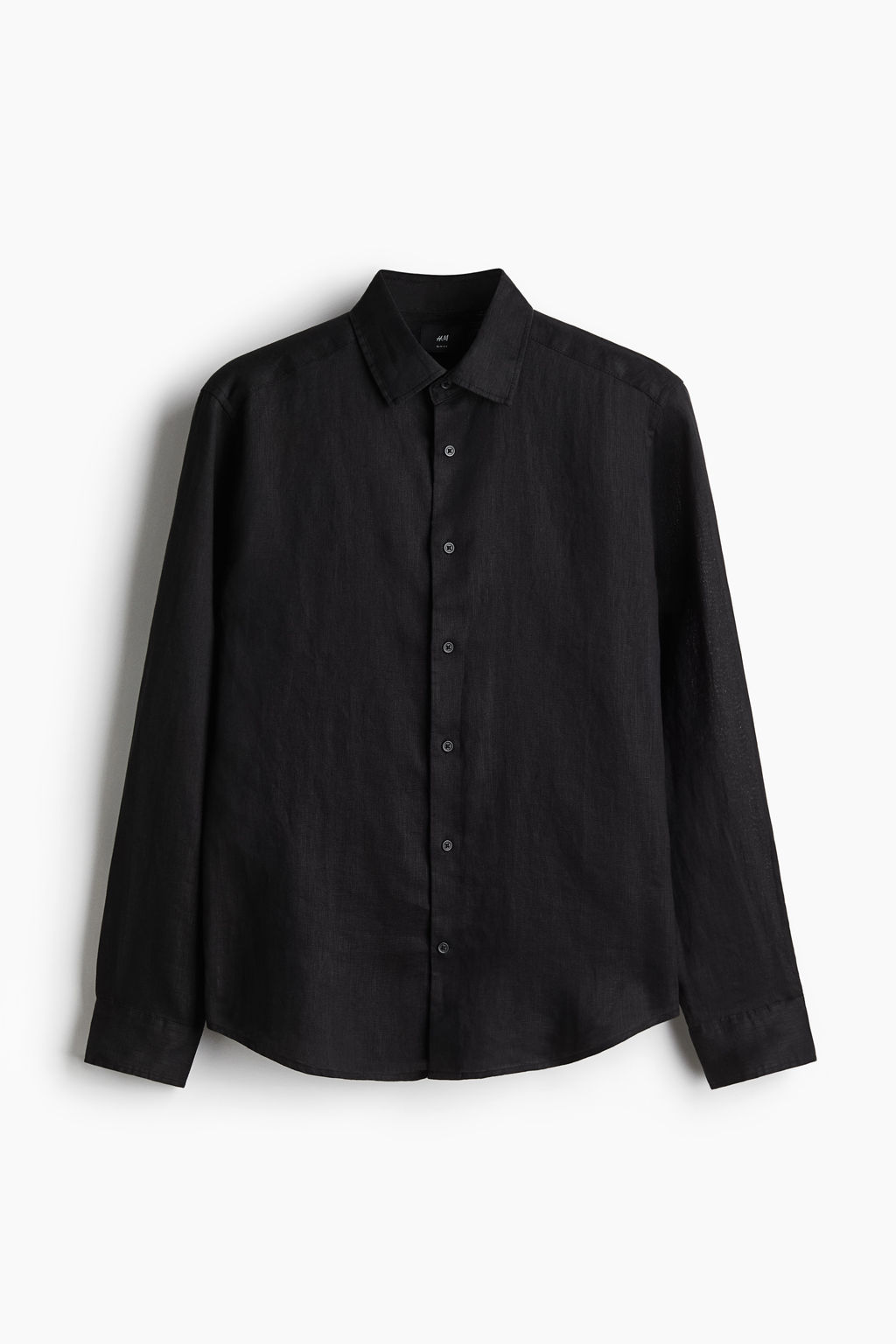 Camisa de lino Slim Fit - H&m фото 2