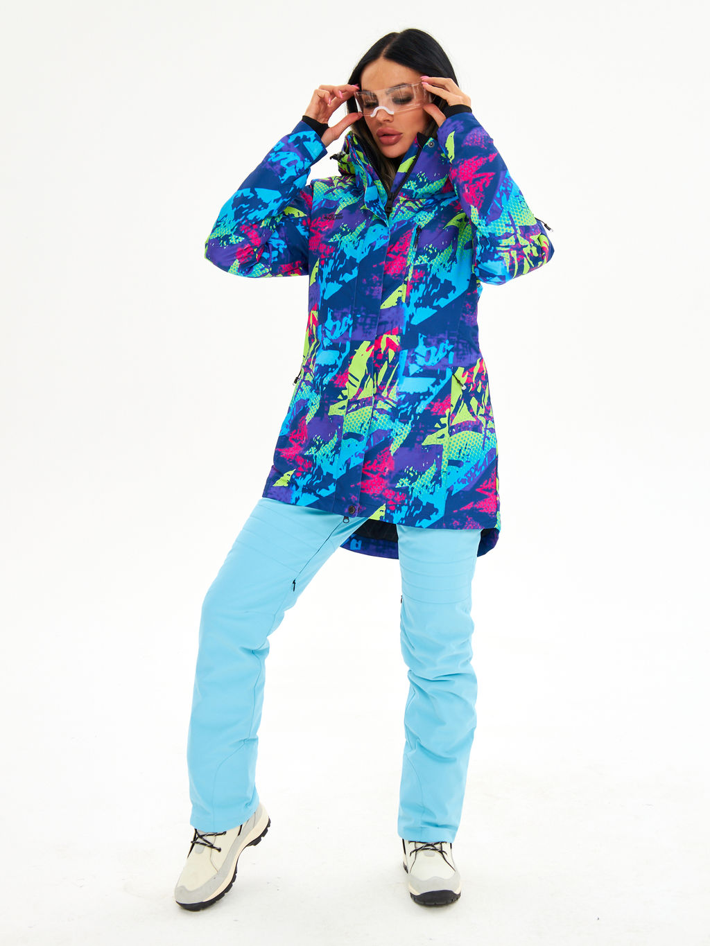 Женская горнолыжная сноубордическая куртка Alpha Endless Ultra Chaleur SNB 423/316_8 Разноцветный  фото 41