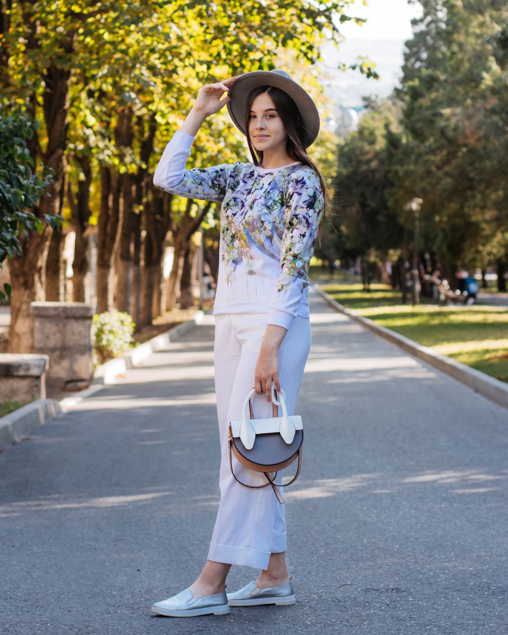 Свитшот с однотонными манжетами SWP055, джемпер - Sahar art lab фото 7