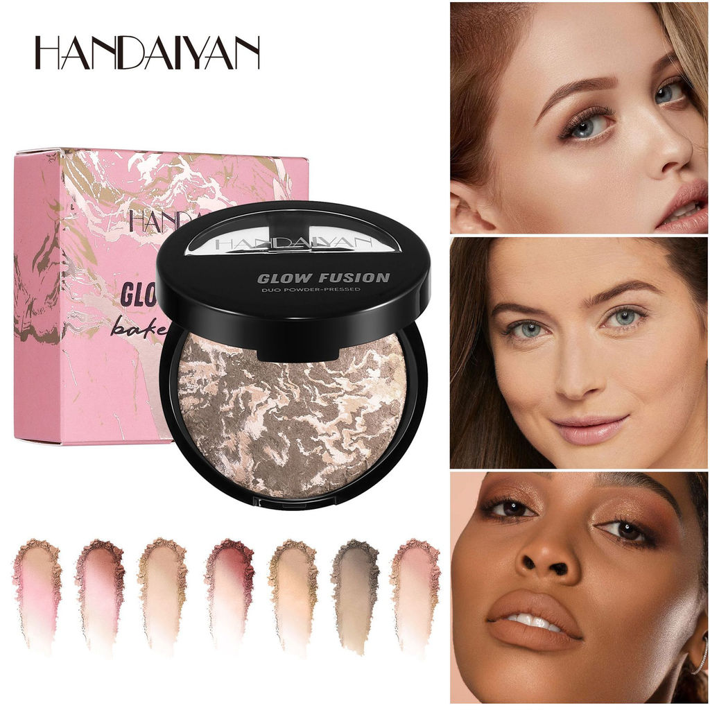 Запеченная пудра для контурирования лица тон 01 - Sadoer фото 2