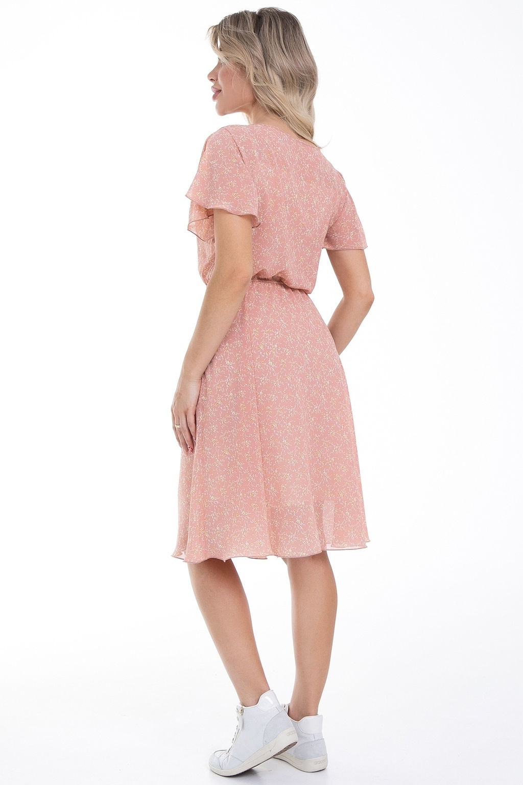 Платье Нимфа (шифон,пудра) - Diolche фото 6