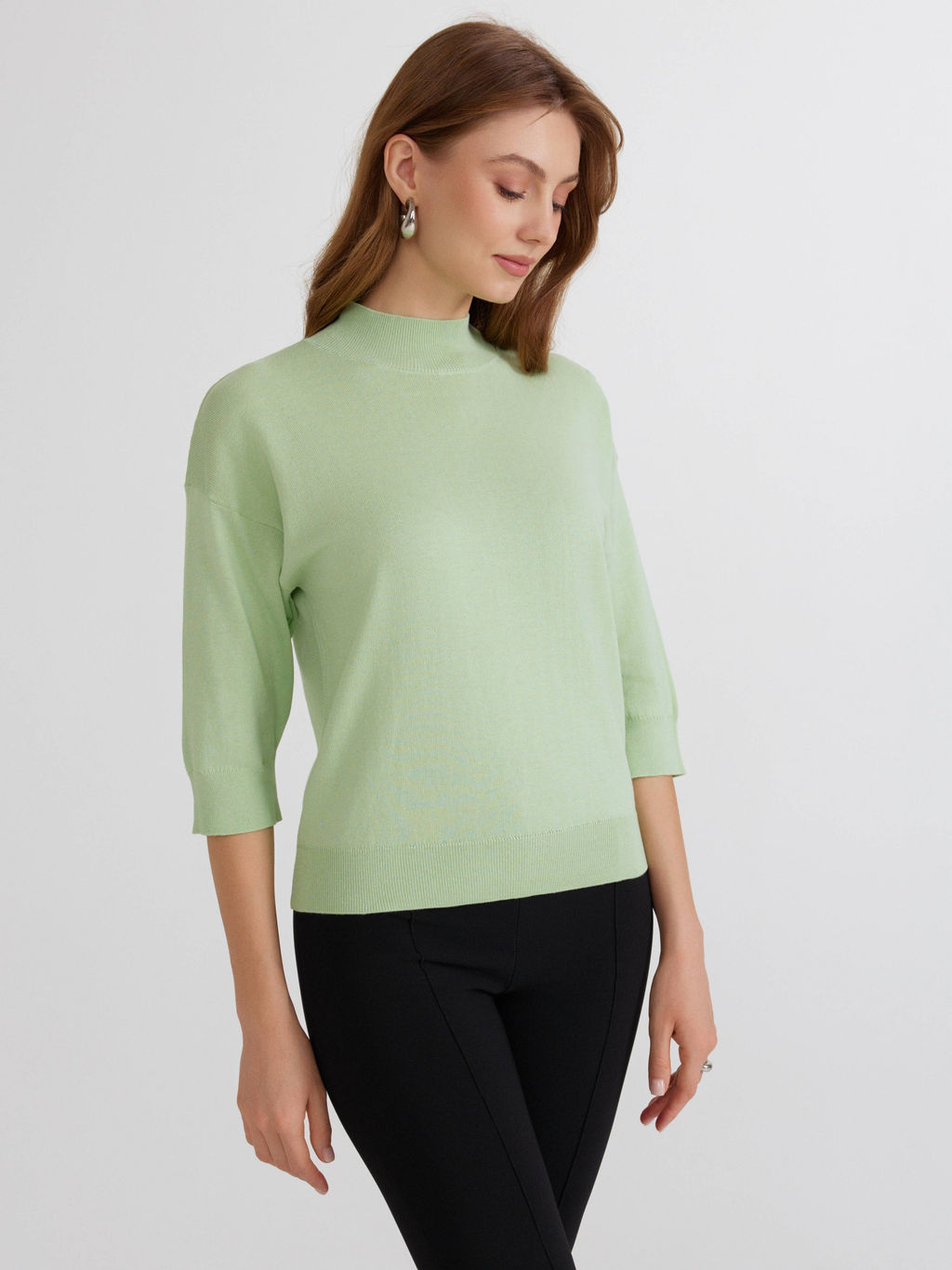 CONTE LDK2453 Джемпер женский mint - Conte elegant фото 2