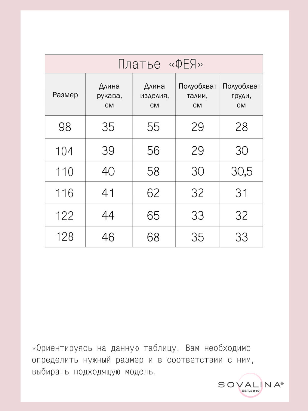 Платье Фея черные сердечки на розовом - Sovalina фото 4