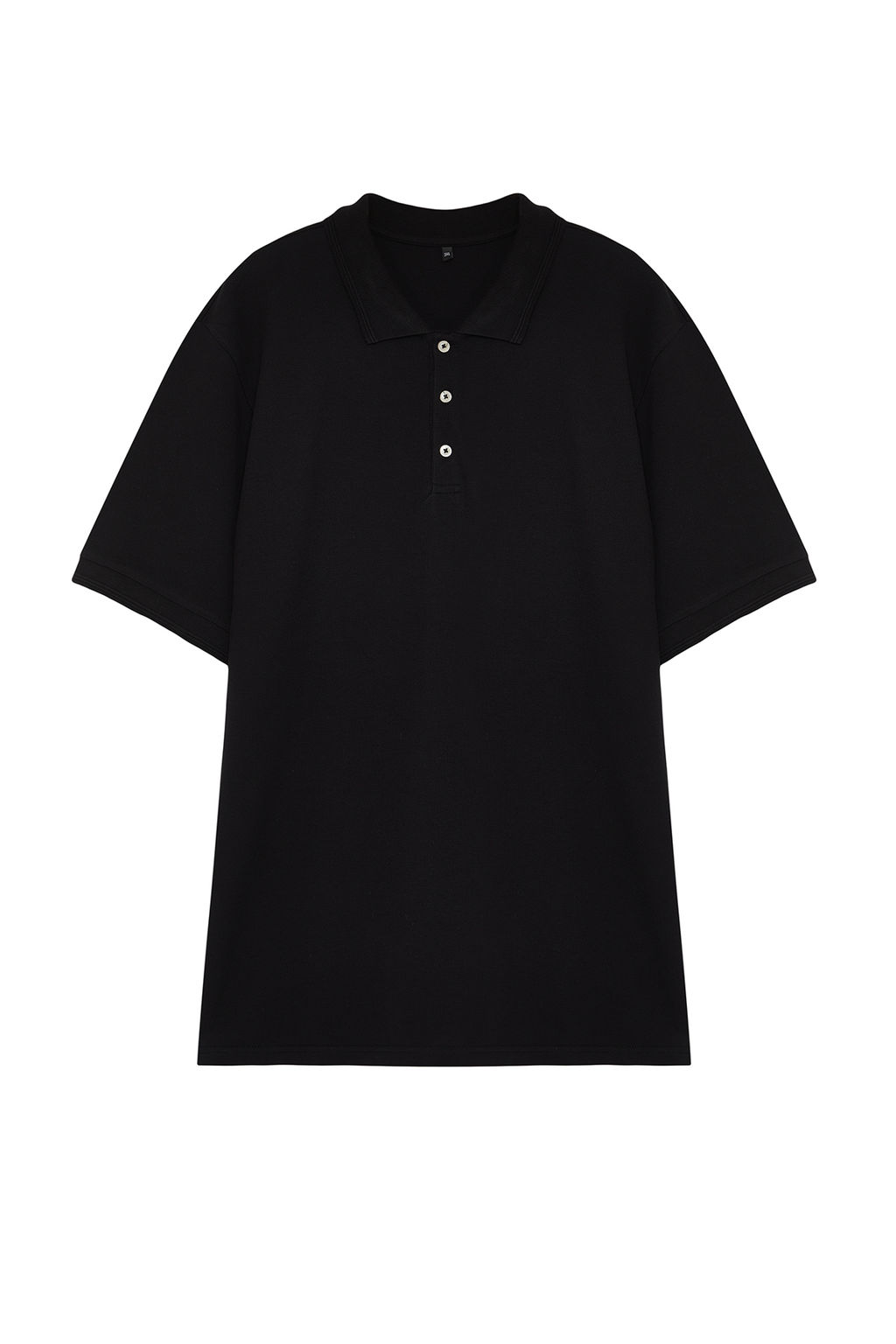 TRENDYOL MAN Buyuk Beden Siyah Regular/Normal Kesim Basic %100 Pamuklu Polo Yaka T-shirt TMNSS24BF00000 - Trendyolmilla фото 14