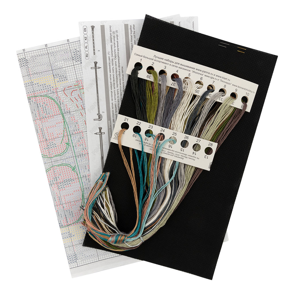 Набор для вышивания PANNA J-7360 Меломан Стенли 18 х 22.5 см