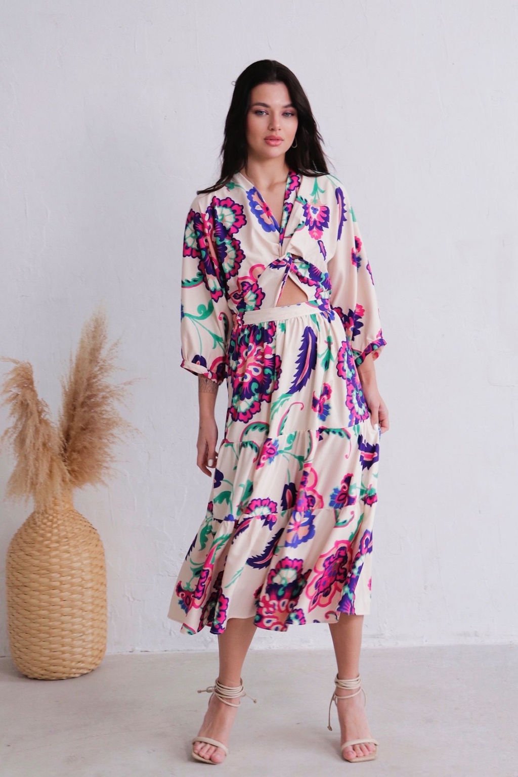 Платье с ярким принтом - Martichelli фото 6