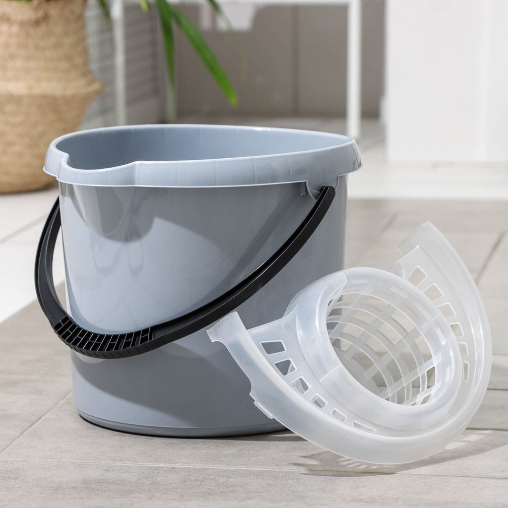 Ведро 9л Etna круглое с ожимом МОП арт. 221218 - Полимербыт фото 5