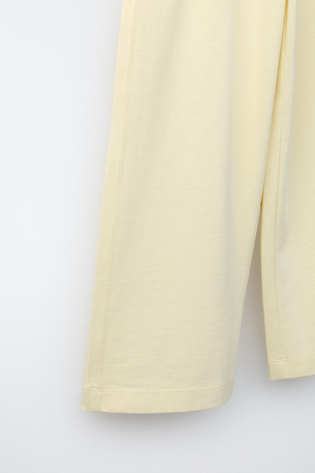 PANTAL?N FELPA HEAVY JERSEY WIDE LEG / Amarillo - Zara фото 4