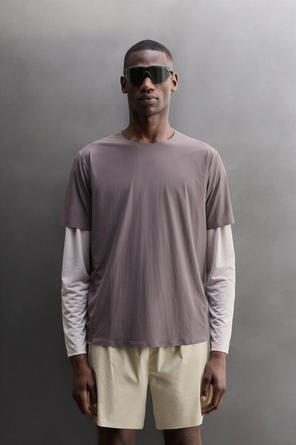 CAMISETA T?CNICA ESTRUCTURA / Morado