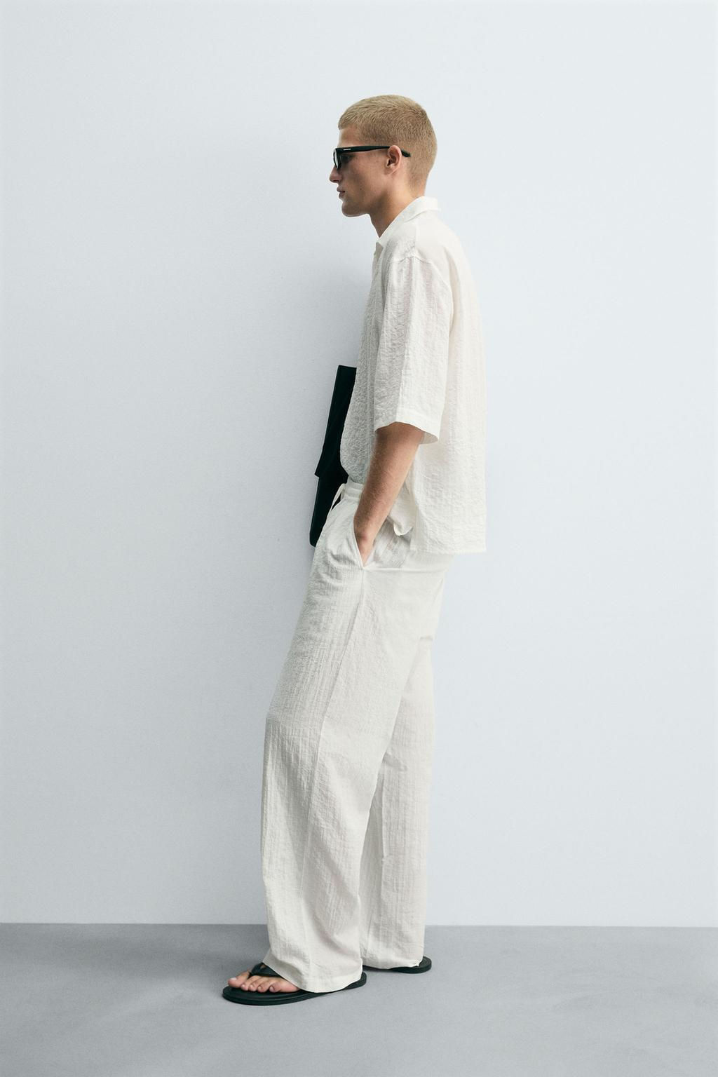 TEXTURED POLO SHIRT - Zara фото 4