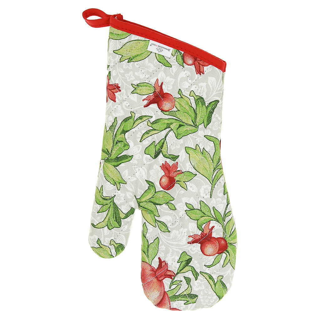 Кухонный комплект Гранат К: прихватка-варежка 15х30см + прихватка 20х20см, хлопок Премиум 191г/м2 - хлопок 100%, наполнитель - ватин 280гр/м2, Домашняя мода (Россия)  фото 2