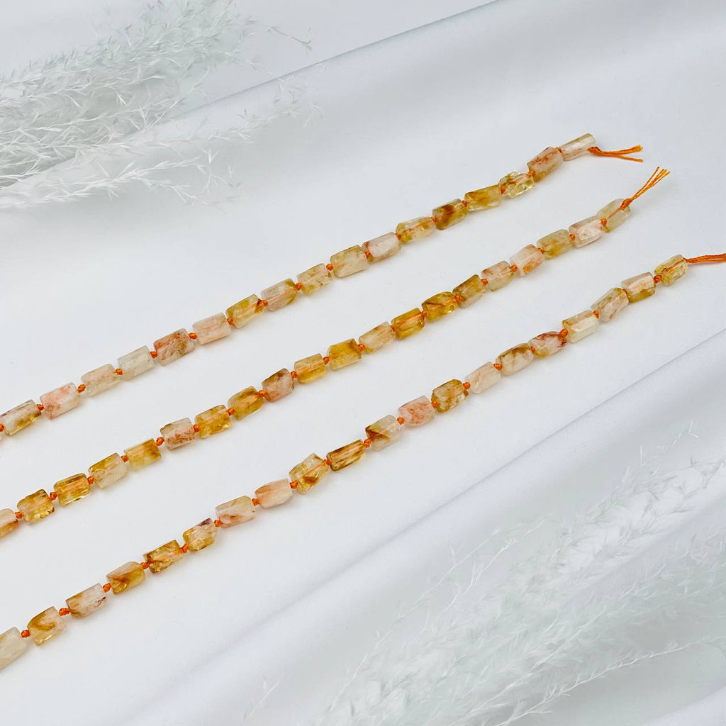 Бусины для украшений из Цитрина 40 см