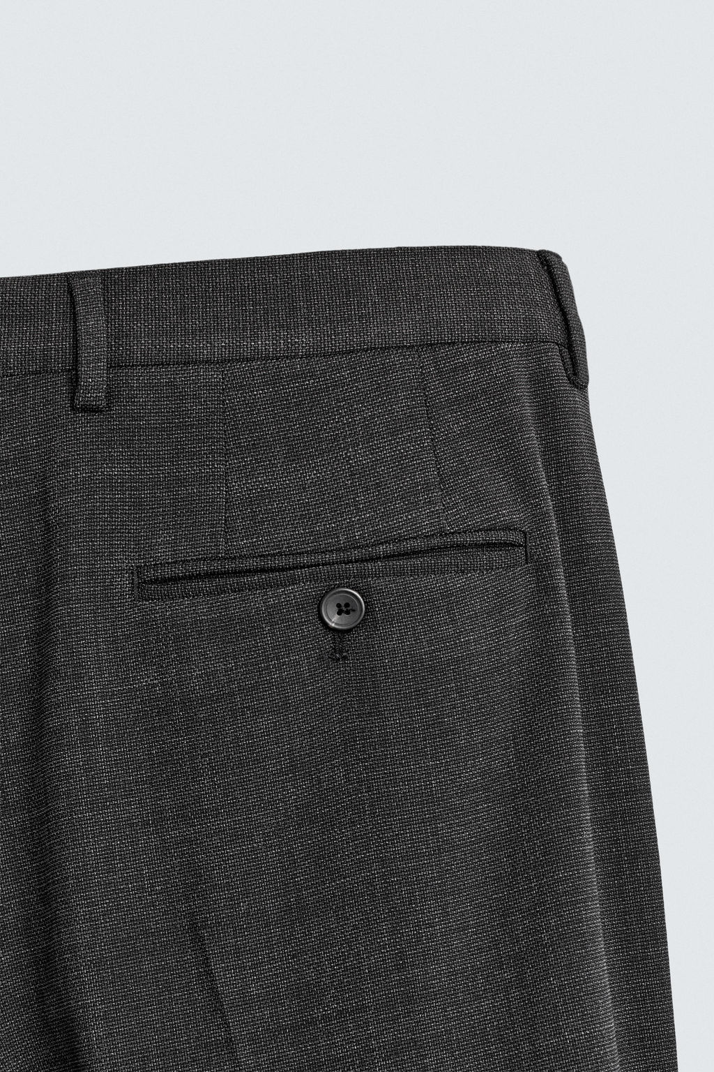 TEXTURED SUIT TROUSERS - Zara фото 9