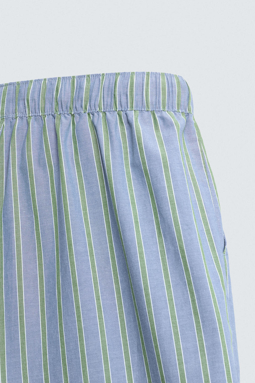 STRIPED OVERSIZE FIT TROUSERS