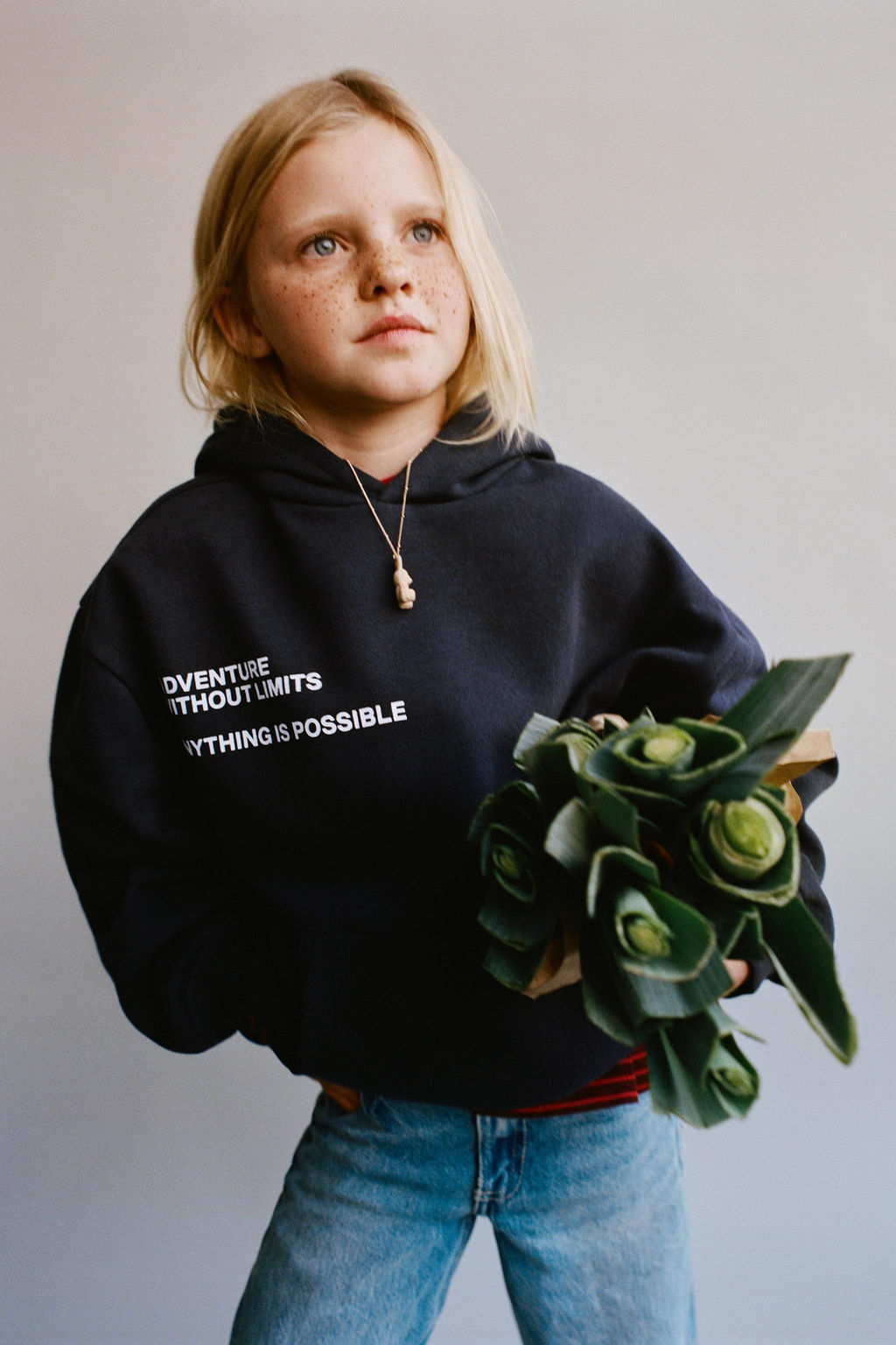 SLOGAN PRINT HOODIE - Zara фото 5