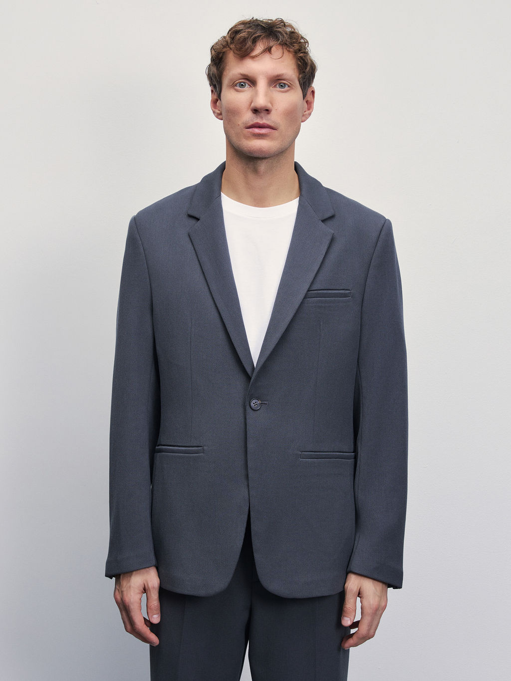 Однобортный пиджак / Zarina  фото 5