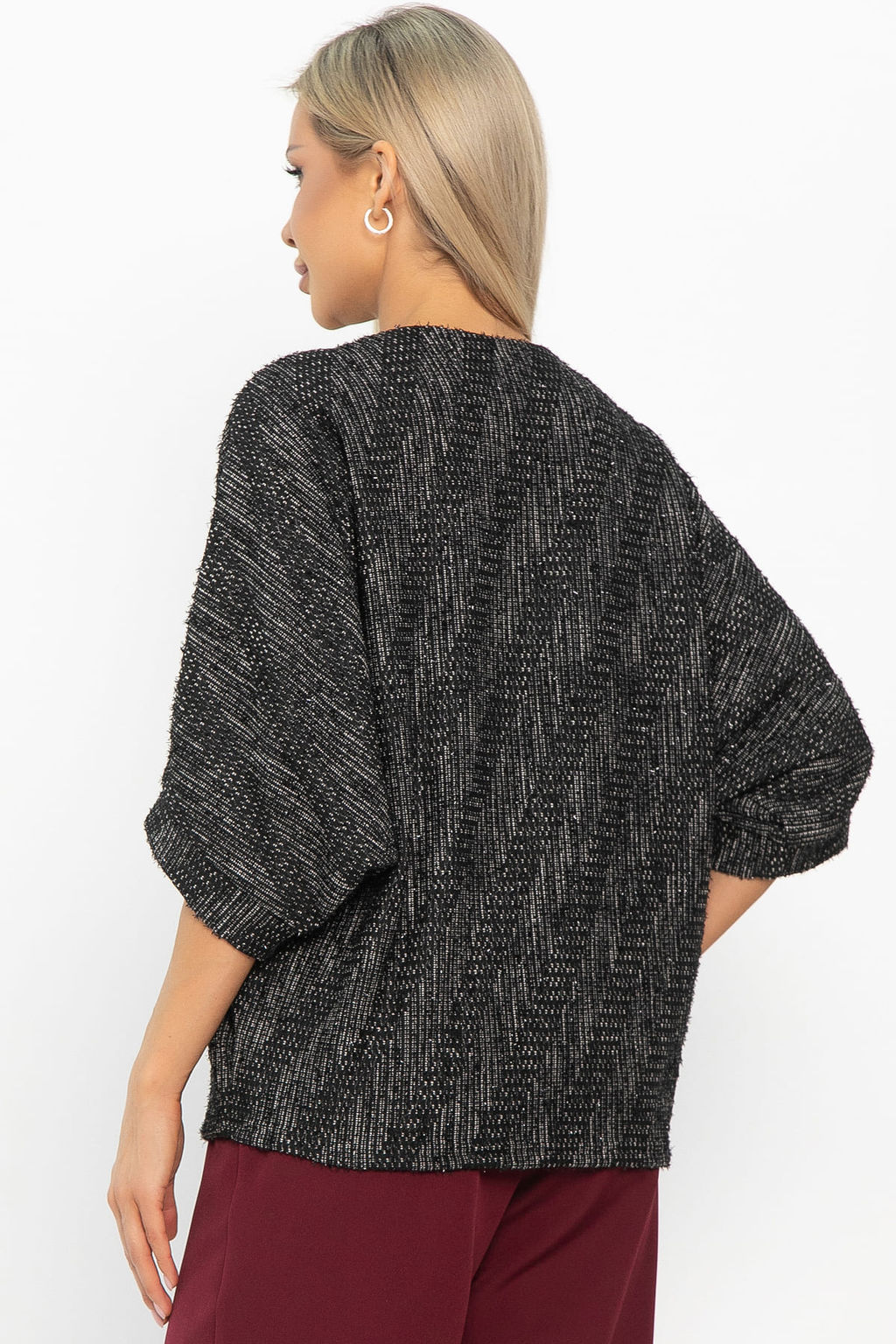 Джемпер трикотажный Джорджина (черный) Б14907-12М - Lt collection фото 3