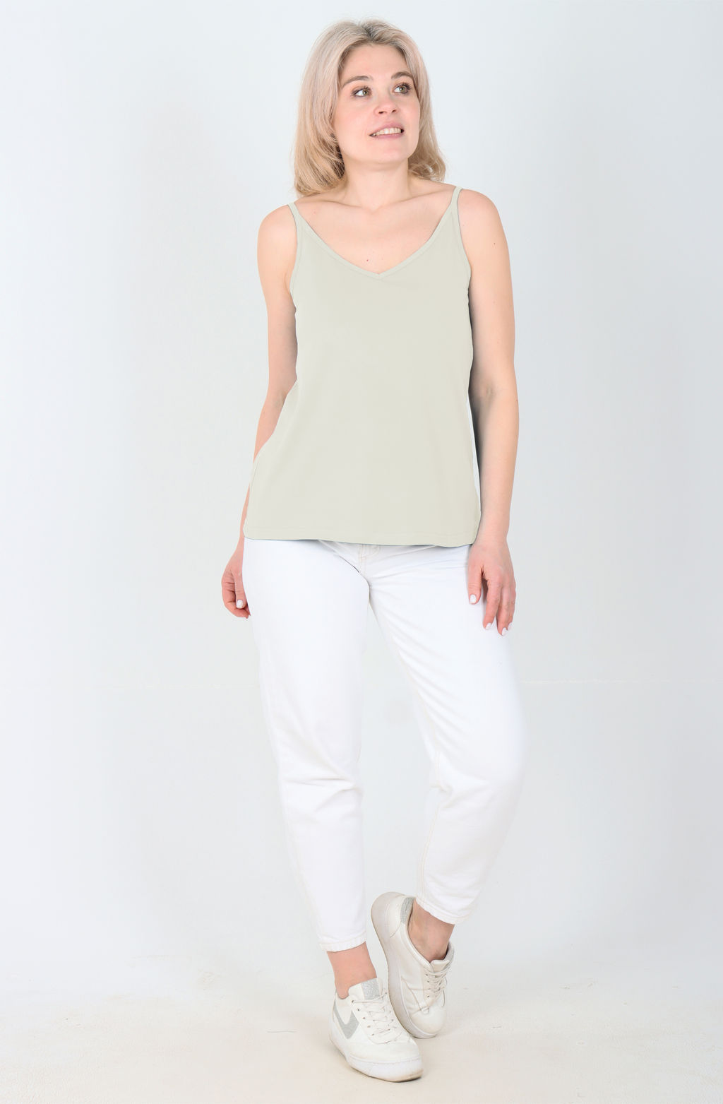 Майка Марсель Ф-111 (42-52) кулирка с лайкрой - Лотос фото 18