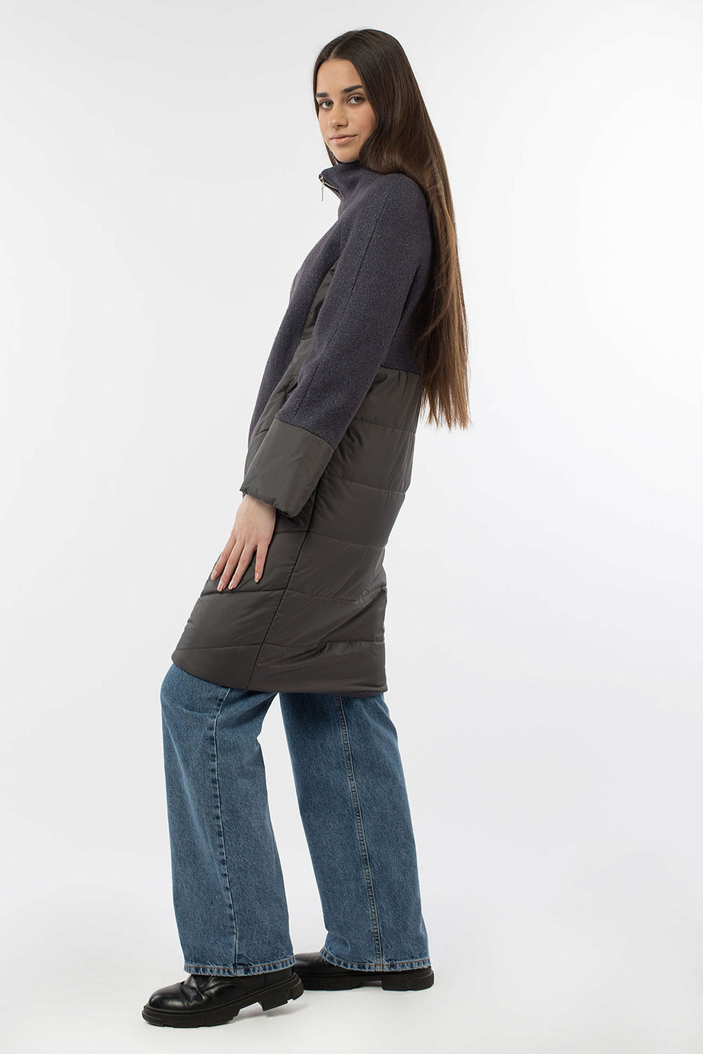 Пальто женское демисезонное Amalgama - Империя пальто фото 4