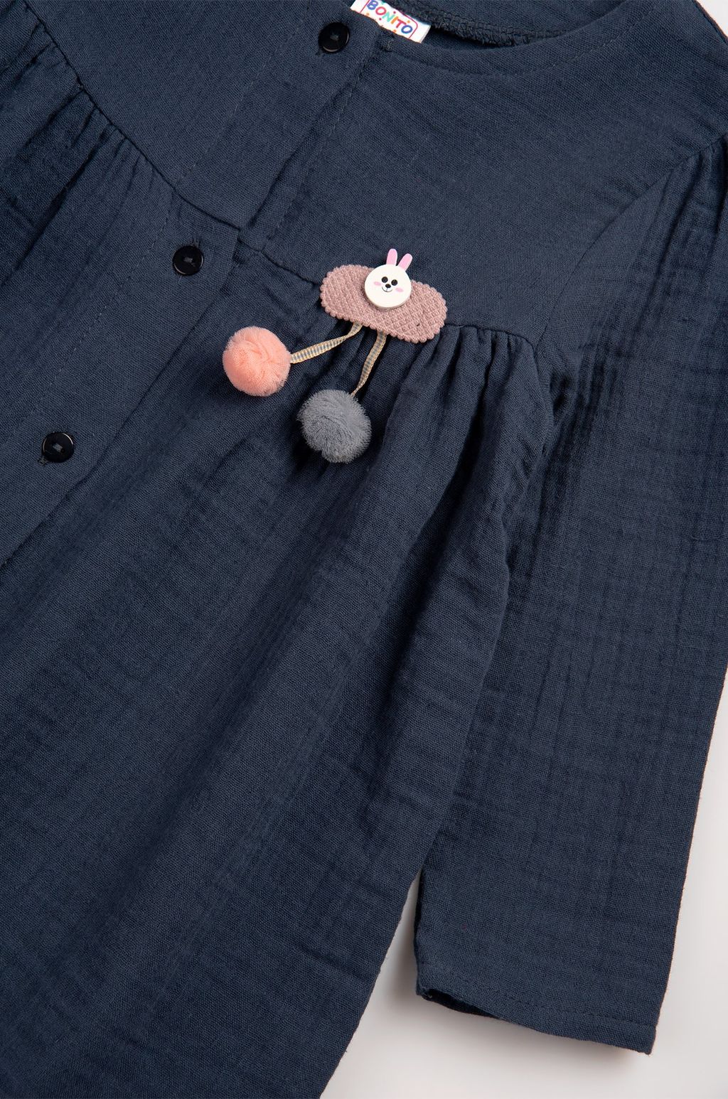 Платье для девочки из муслина Bonito  фото 3