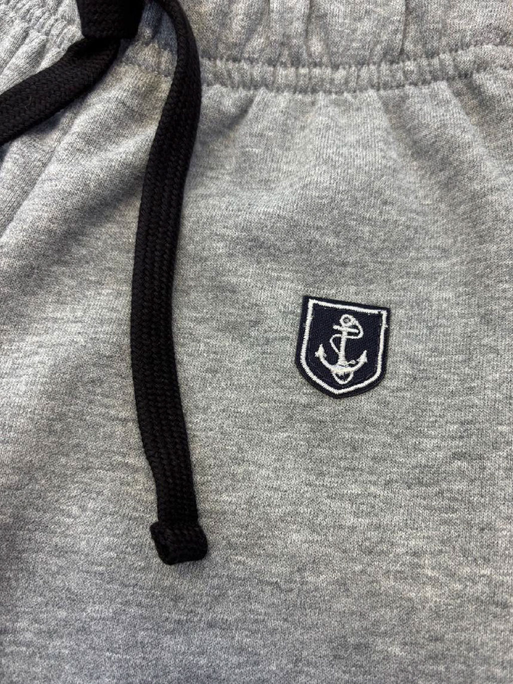 Брюки для мальчика 22-0519 темно-серый меланж