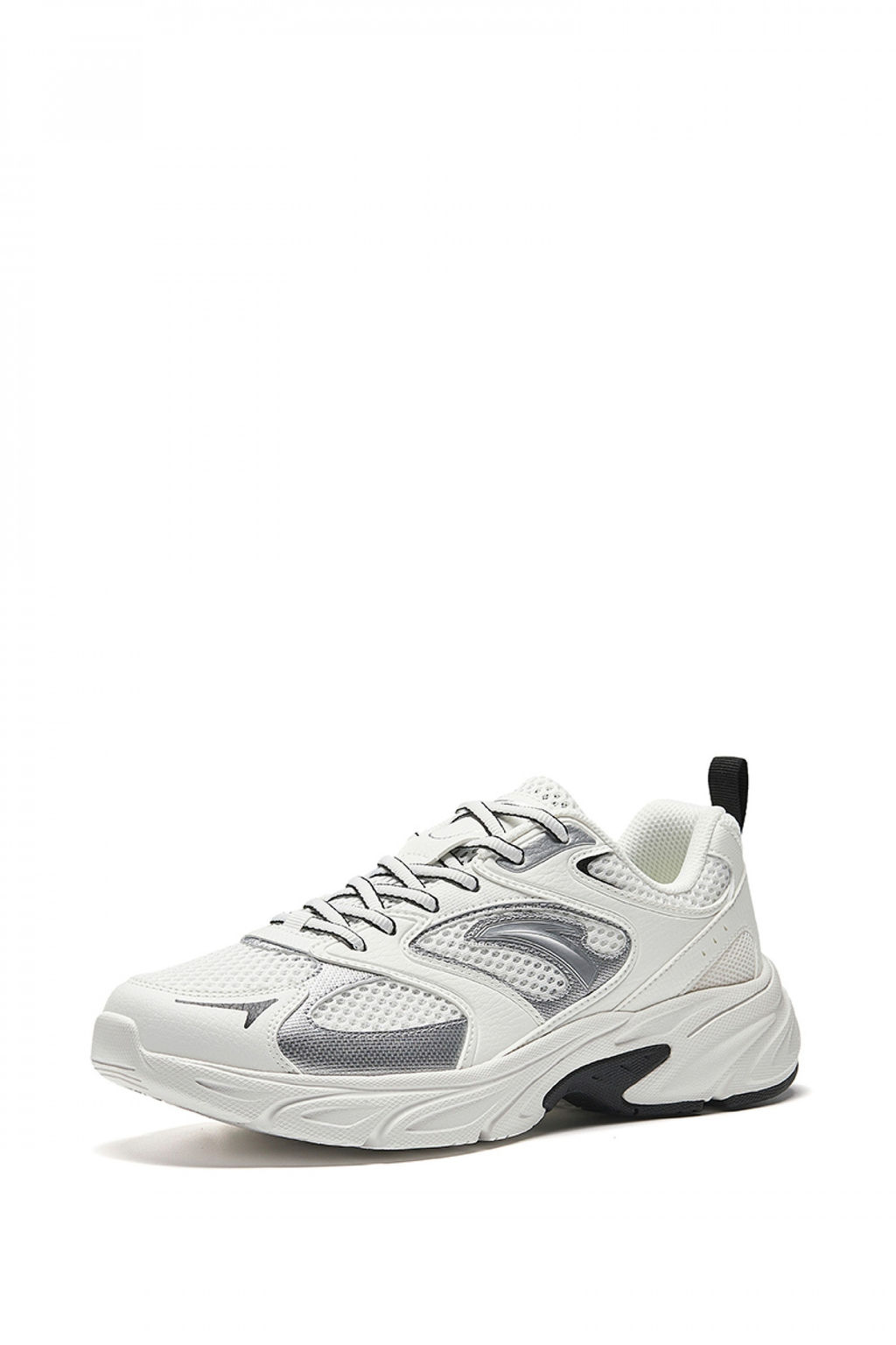 Кроссовки LifeStyle Белый/Серебристый BASIC RETRO RUNNING - Anta фото 2