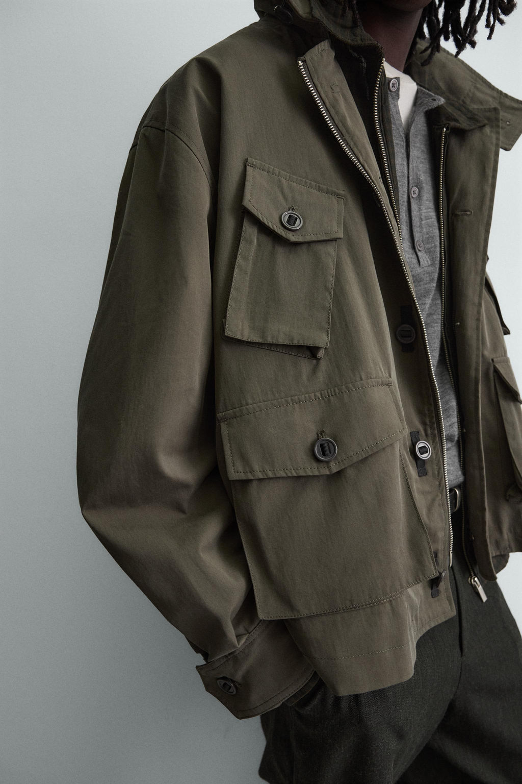 LIGHTWEIGHT JACKET WITH POCKETS - Zara фото 5