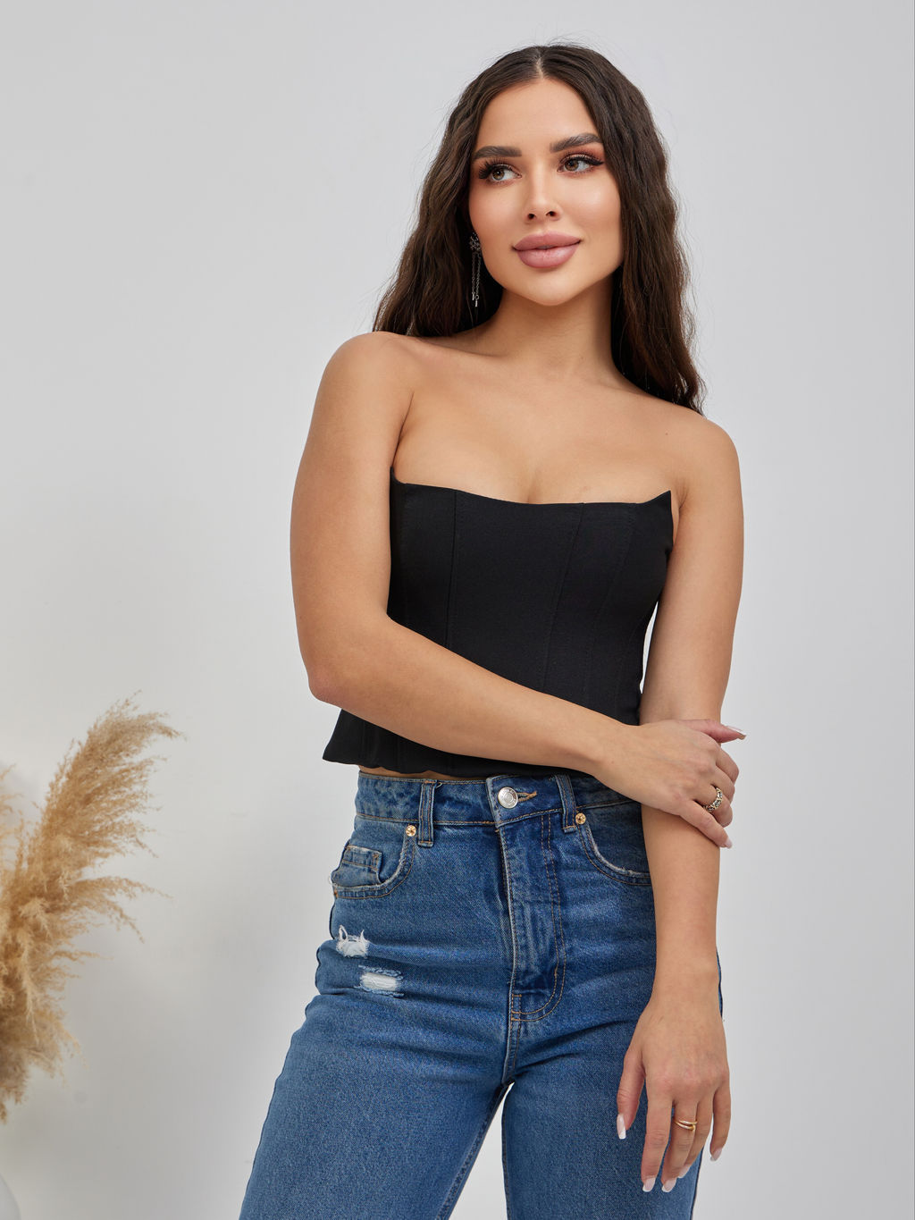 Корсет Мэй (черный) - Nadi bordo фото 2