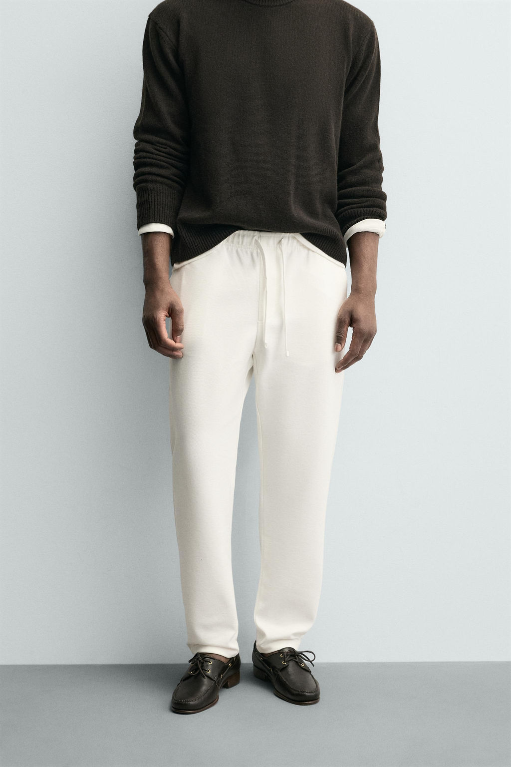 COMFORT JOGGER WAIST TROUSERS - Zara фото 11