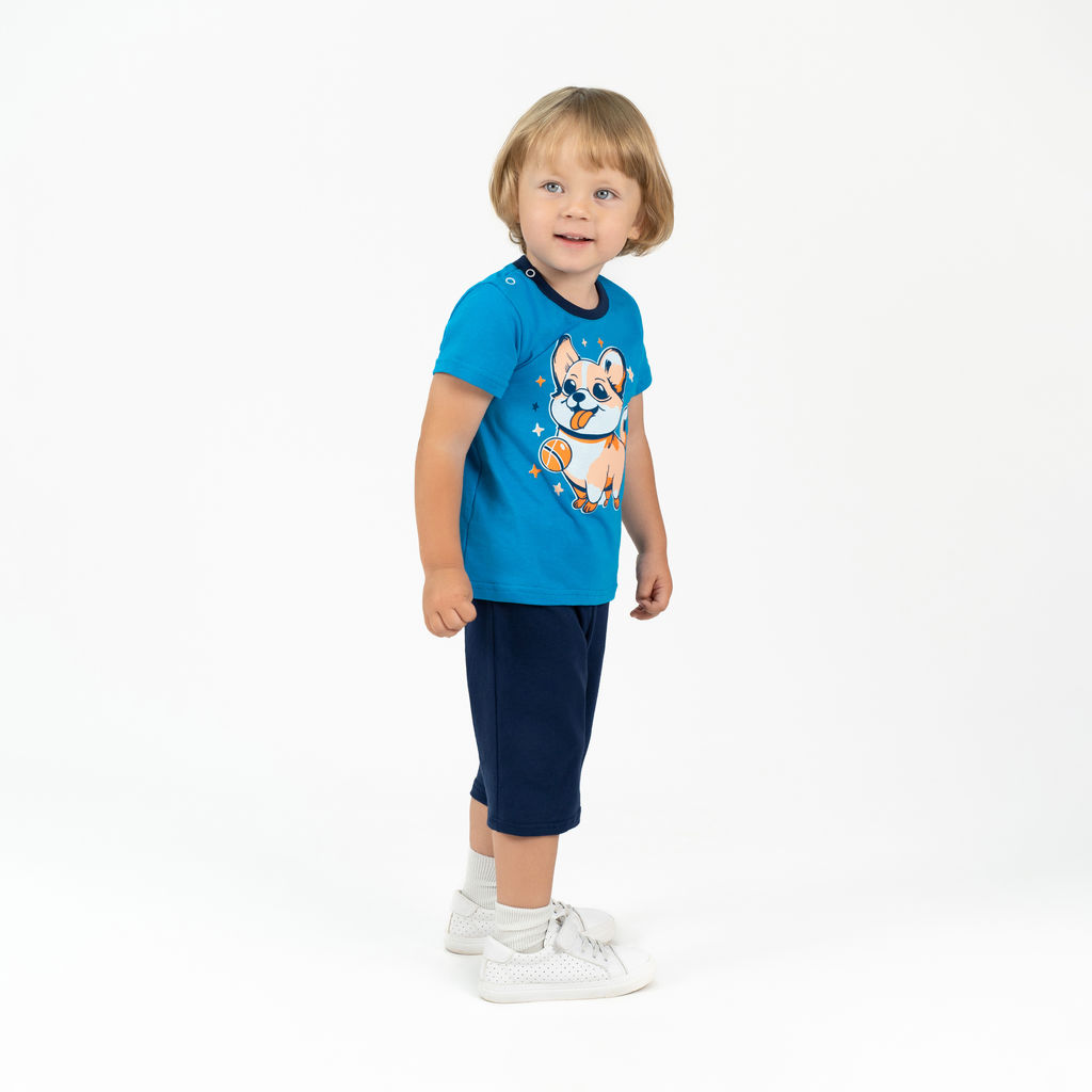 Костюм детский розовыйтемная малина принт мишка - Утенок фото 12