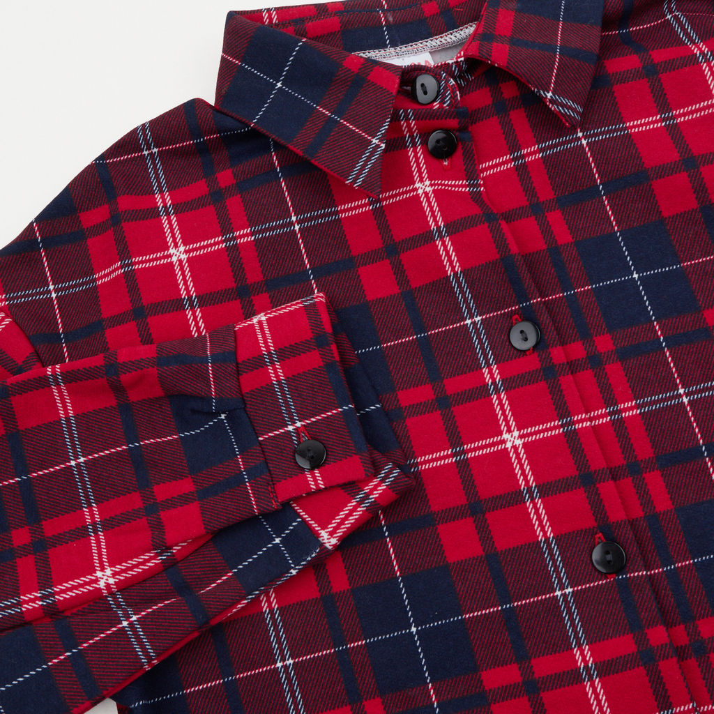 Рубашка футер 2х нитка начес 2112310102