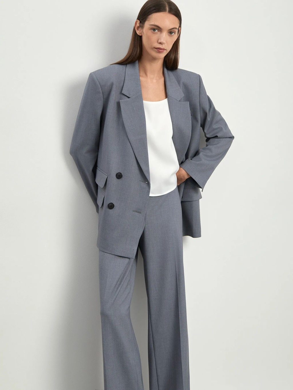 Брюки прямого кроя - Emka фото 2