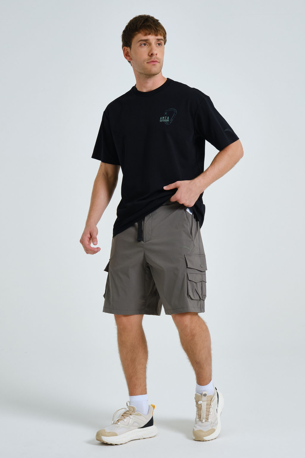 Шорты текстильные Серый - Anta фото 9