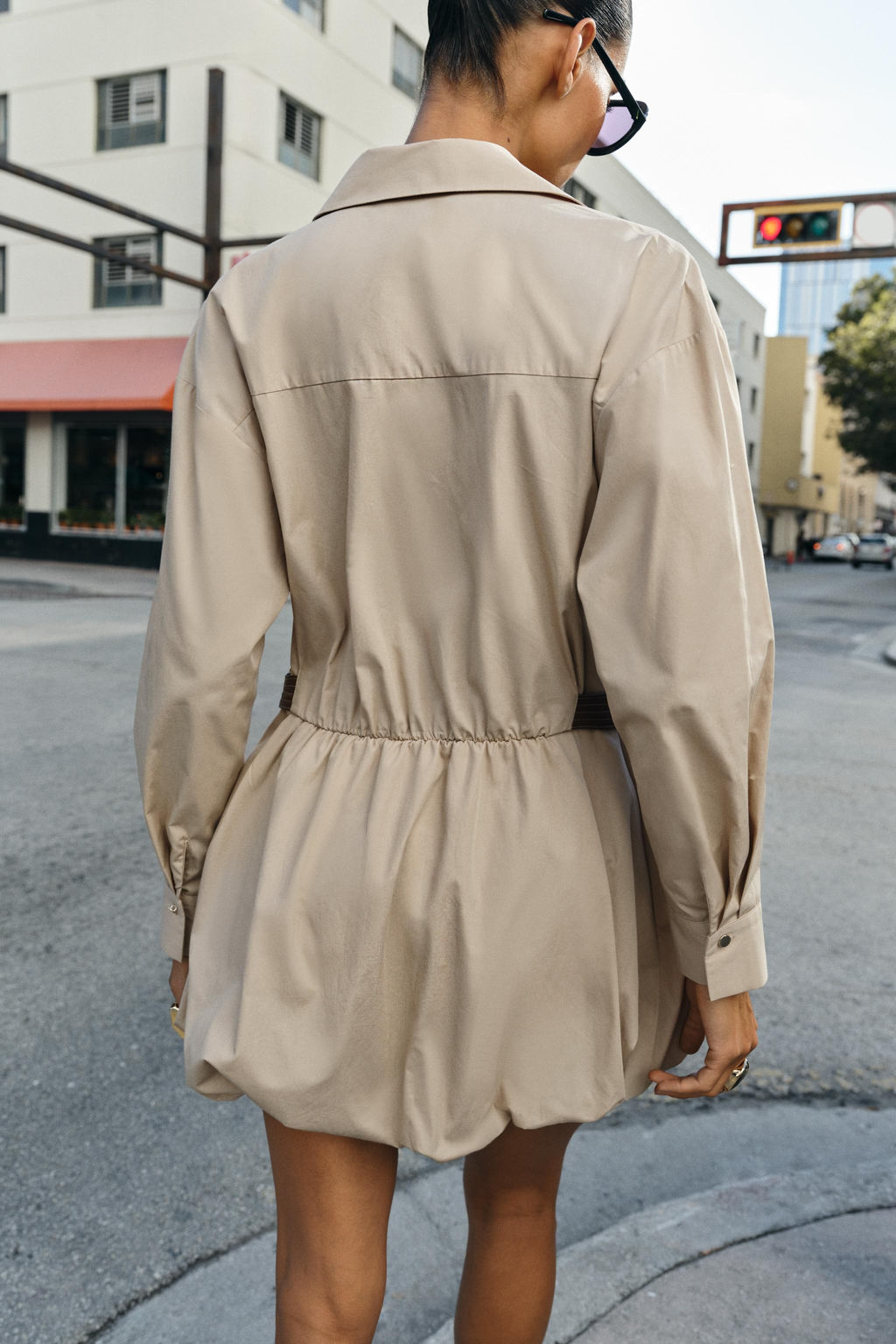 SHORT BALLOON DRESS - Zara фото 17
